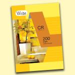 Write CR Book Single Rule 200 Pages