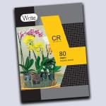 Write CR Book Square Rule 80 Pages