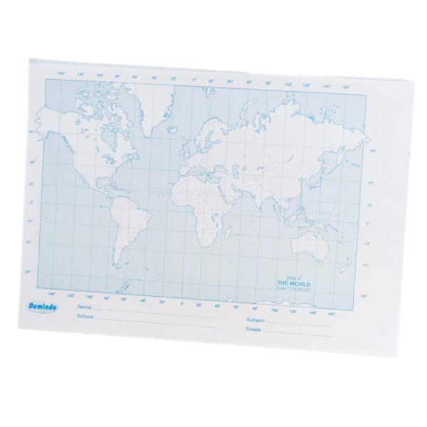 World Map 1 Sheet