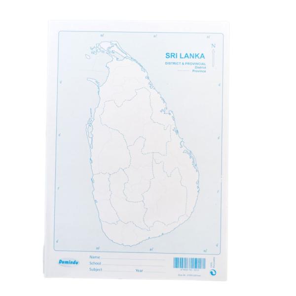 Map Sri Lanka Province 1 Sheet