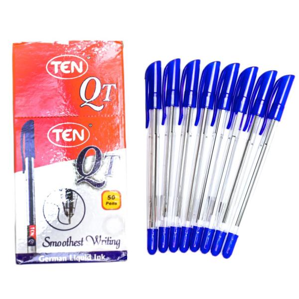 Ten Blue Pen